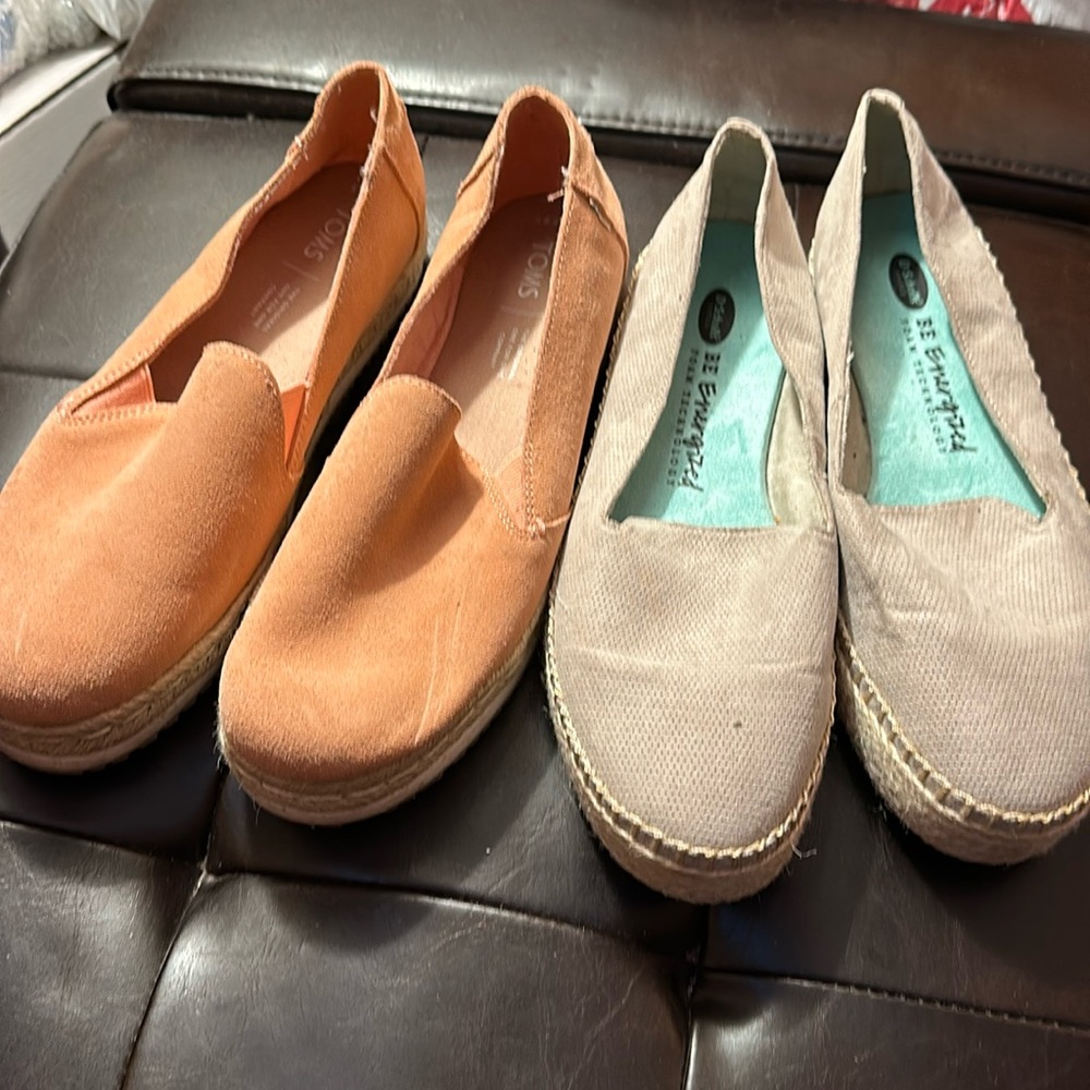 Toms 8.5 and Dr Scholls 8.5